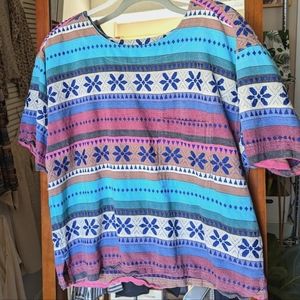 💕 3/$15 Vintage 90s Boho Tshirt